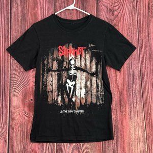 Slipknot 5 The Gray Chapter T-Shirt Adult Size XS/S Black